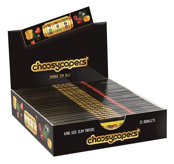 Choosypapers King Size Slim Zigarettenpapier Slot Machine